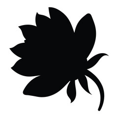 jerusalem artichoke vector silhouette icon - perfect for food, farming, or nutrition concepts.