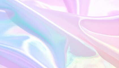 Naklejka premium Flowing purple waves on a colorful abstract background