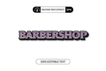 BarberShop Style Text Effect Editable