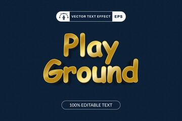 Playground Text Effect for Kid