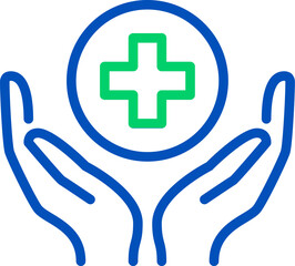 Vector of Medical Care symbol