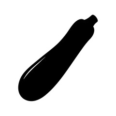 spiralized zucchini vector silhouette icon - perfect for food, farming, or nutrition concepts.