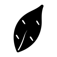 sweet potato vector silhouette icon - perfect for food, farming, or nutrition concepts.