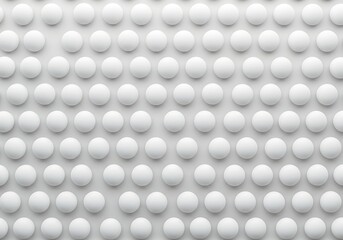 White Round Tablets, Uniform Pattern, Texture Background