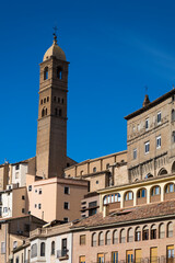 Obraz premium Center town of Tarazona, Zaragoza, Aragon, Spain