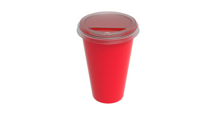 red plastic cup