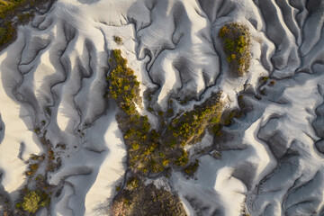 Badlands in Artieda, Zaragoza, Aragon, Spain