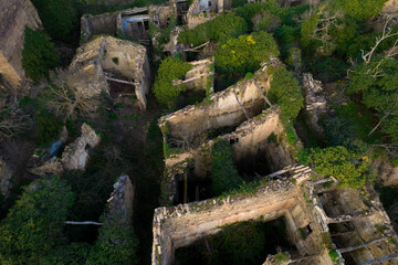 Ruins of Ruesta, Zaragoza, Aragon, Spain
