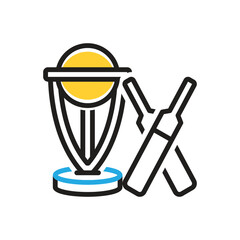 Multi color icon for championship