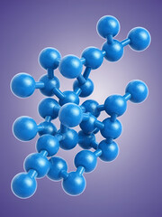 p-Phenylenediamine (PPD) hair dye molecule. Also precursor in polymer synthesis. Known contact allergen, possibly carcinogenic. Skeletal formula.