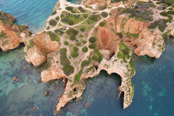 Coast of Alvor, Algarve, Portugal