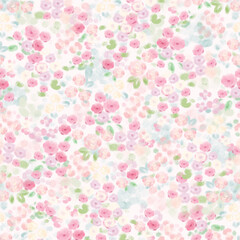 Timeless Hand Illustrated Floral and Scroll Motif Art