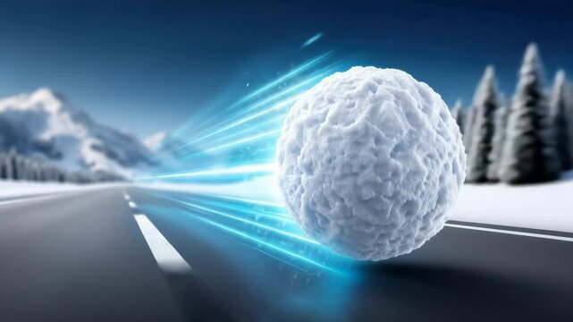 The snowball investment concept. Building long-term returns through investments in stocks, bonds, government securities, and commodities such as gold.