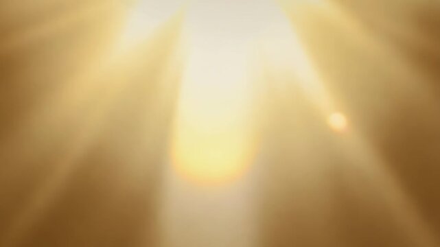 Radiant Rotating Sun Rays Background: Abstract Vintage Design in Slow Motion