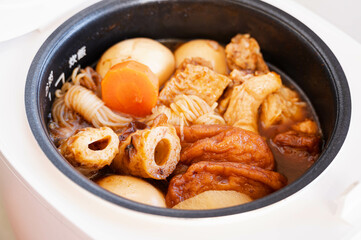 おでんの素で作る名古屋風味噌おでん