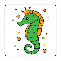 vector illustration of a cartoon snake