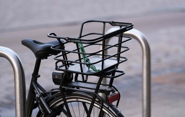 Basket on a bike
