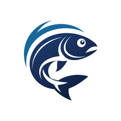 Aquatic Fish Logo for Seafood and Marine Branding