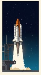 Midnight Launch: Space Shuttle Ascent