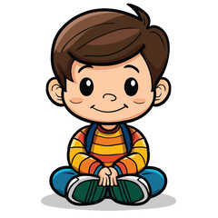 A cute of Grader vector illustration style