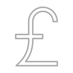 Obraz premium pound sign icon design