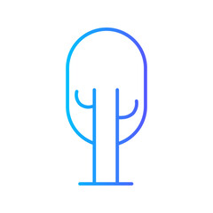 tree gradient icon