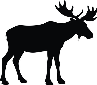 moose vector icon