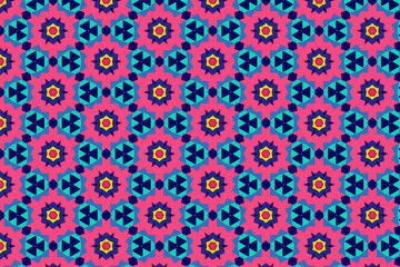 Oriental pattern for textiles, wallpaper, for use in graphics .