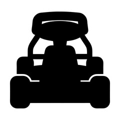 go kart , black and white illustration of vehicles.