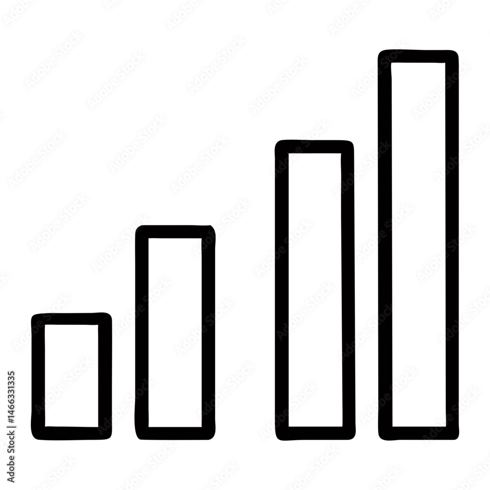 Poster bar chart graph diagram data analysis business report infographic presentation statistics informatio