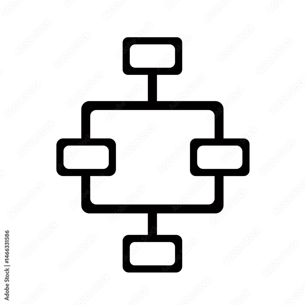  flowchart diagram process chart organization chart hierarchy chart decision tree diagram outline vec