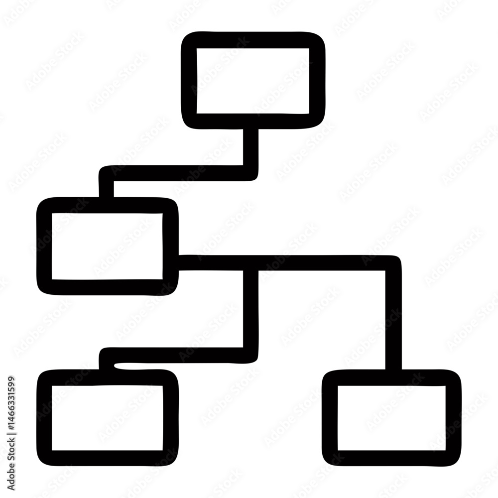 Poster hierarchy chart diagram flow chart organization chart infographic diagrammatic representation struct