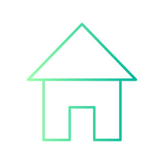 home gradient icon