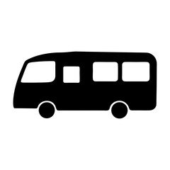 rv recreational vehicle , black and white illustration of vehicles.