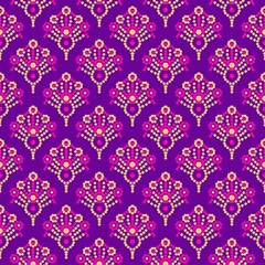 pattern batik flower damask ethnic boho ikat texture tribal geometric background