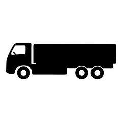 truck commercial , black and white illustration of vehicles.