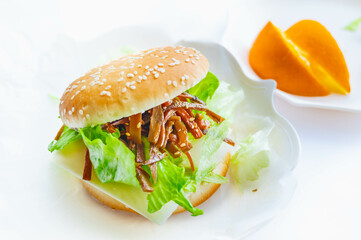 きんぴらバーガー