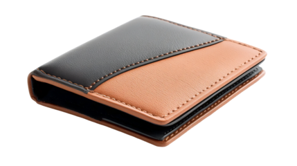 black leather wallet