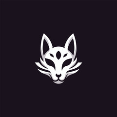 Kitsune mask logo
