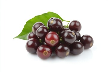 Fototapeta premium bunch of red coffee beans 