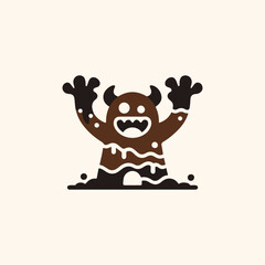 Mud monster logo
