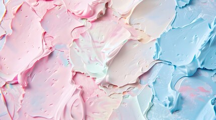 Pastel Colors: A background with soft pastel colors, creating a gentle and calming atmosphere for baby or wellness products. 
