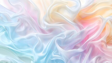 Fototapeta premium Pastel Colors: A background with soft pastel colors, creating a gentle and calming atmosphere for baby or wellness products. 