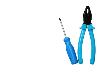 Tools symbolize hard work and craftsmanship for Labor Day, isolated on white, PNG