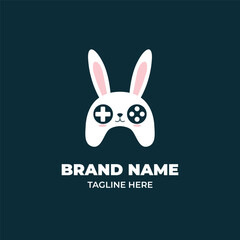 A gaming logo with a joystick symbol