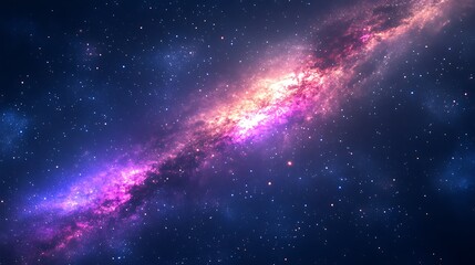 Fototapeta premium Cosmic Wonders Unveiled A Mesmerizing Journey Through the Celestial Tapestry of Space Exploration Discovering Nebulae Stars and the Mysteries of the Universe