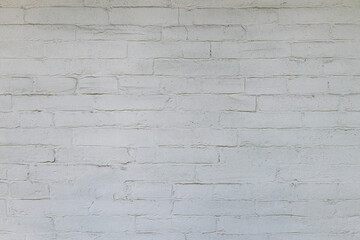 brick wall painted white, background