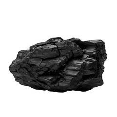 Black Charcoal Texture HighResolution Image isolated on Transparent Background
