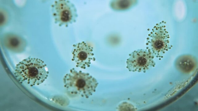 Microbes Reproduce by Self-Replication