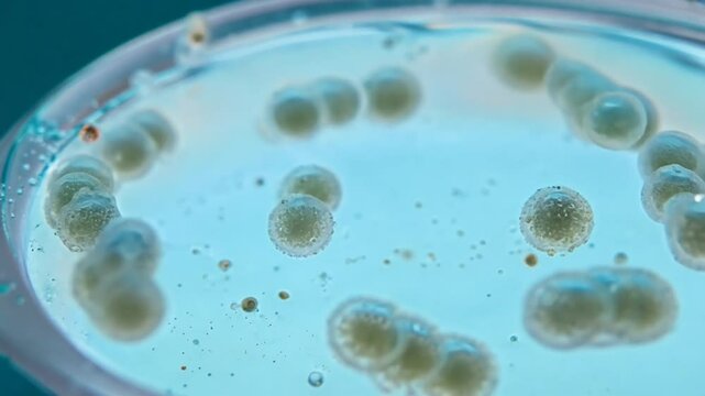 Microbes Reproduce by Self-Replication